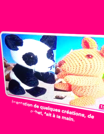 Panda et un écureuil
